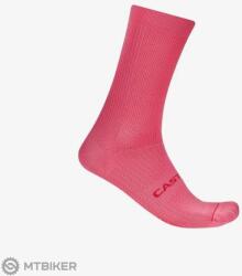 Castelli ESPRESSO 18 zokni, rosa (XXL)