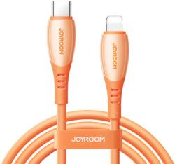 JOYROOM S-A59 Vibrant Series 30W USB-C - Lightning kábel 1, 2m - narancs