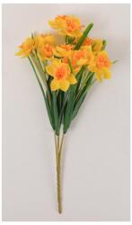  Nárcisz csokor művirág 33cm