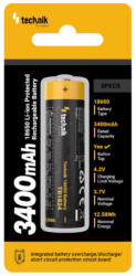 Technik Akkumulátor 18650 3400mAh 3, 7V (TR1834)
