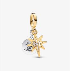 PANDORA Moments 763588C01 Északi Sarkcsillag laboratóriumi gyémánt függő charm (Ag925/1000, 1, 8 g)