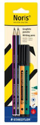 STAEDTLER Grafitceruza és tűfilc készlet, STAEDTLER Noris® colour edition set, narancs+zöld tűfilc (TS61BK42) (TS61BK42)