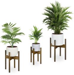 Relaxdays Suporturi pentru plante Relaxdays, set de 3 (10104184)