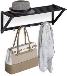 Relaxdays Cuier de haine de perete Relaxdays cu raft (10049622)