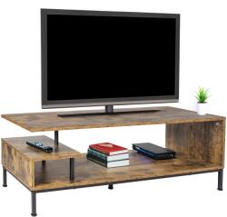 Relaxdays Comodă TV joasă până la 55 de inci (10142976)