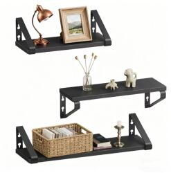Relaxdays Set de rafturi de perete în 3 dimensiuni (10144224) Raft