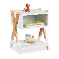 Relaxdays Noptieră pentru copii cu compartiment deschis (10136869)