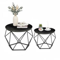 Relaxdays Set de 2 măsuțe de cafea (10142898) Masa de cafea