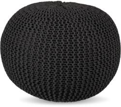 Relaxdays Puf tricotat (10128565)