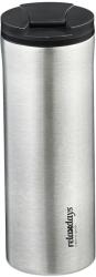 Relaxdays Cană termos Relaxdays din oțel inoxidabil 400 ml (10096360)