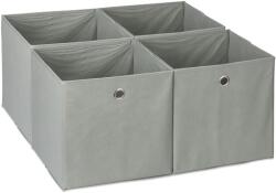 Relaxdays Cutie de depozitare Relaxdays, set de 4 (10098528)