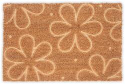 Relaxdays Covoraș de ușă Relaxdays cu nucă de cocos și flori (10108451) Covor