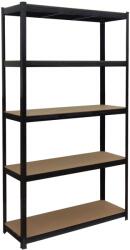 Relaxdays Rafturi rezistente cu 5 rafturi, diferite dimensiuni (10143860) Raft