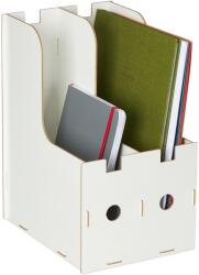 Relaxdays Dosar vertical Relaxdays cu 2 compartimente pentru DIN A4 (10079063)