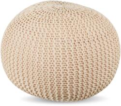 Relaxdays Puf tricotat (10128557)