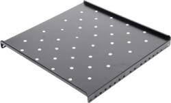 Spacer RAFT FIX SPACER 1U pentru rack 19", adancime 650mm, pt. cabinet de 1000mm, sarcina maxima 60Kg, vopsea antistatic, otel 1.2mm, black, & (SPSF-1U650-BK-03)