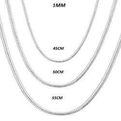 Silver Star ezüst kígyólánc 1mm - KL4 - 3 db (16911)