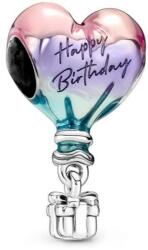 PANDORA Moments 791501C01 Happy Birthday feliratú hőlégballon charm (Ag 925/1000, 2, 34 g)