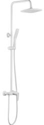 Laveo DIMA zuhanyszett csappal, fehér