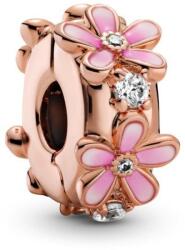 PANDORA Moments Garden 788809C01 Rózsaszín százszorszép klip charm