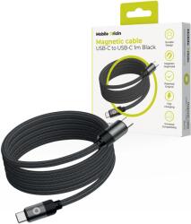 Mobile Origin Cablu Mobile Origin - Magnetic Original Cable, USB-C/USB-C, 1 m, negru (MC2-USBC-1M-BLK)