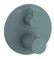 Kludi Zuhany és fürdő csaptelep Kludi Nova Fonte vakolat alatti rész nélkül matt petroleukék 20810O315 (20810O315)