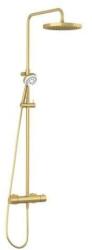 Kludi Zuhanyrendszer Kludi Logo termosztatikus csapteleppel csiszolt arany 68082N0-00 (68082N0-00)