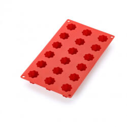 Lékué Tava de copt savarine Lekue 1010168, 30x17, 5x2, 8 cm, 360 ml, -60°C/+220°C, Silicon platinat, Rosu (1010168)