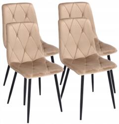  4 x KÁRPITOS SZÉK steppelt BÁRSON modern - pepita - 57 677 Ft