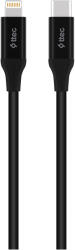 Ttec Cablu ttec - Lightning Fast Charging, USB-C/Lightning, 1.5 m, negru (8694470827650)