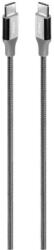 Ttec Cablu ttec - AlumiCable, Fast Charge, USB-C/USB-C, 3 m, 65W, gri (8694470827933)