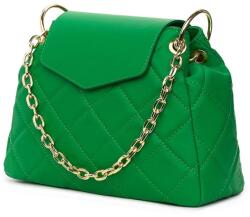  Evia, természetes bőrből készült, női táska, zöld