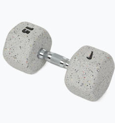 Nike Strength Gantera cauciucată Nike Strength Grind Hex Dumbbell 15 kg wolf grey