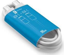Techaway Cablu Techaway - 8221, USB-C/USB-C, 0.9 m, alb (8221)