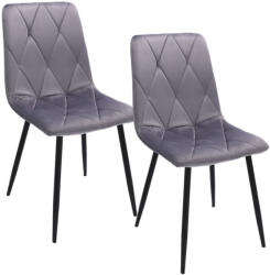  2 x PIADO szék, szürke (lábak + csavarok)