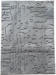 Heinner Heiner Home Vista 3D szőnyeg dombornyomott mintával, 120x160 cm, 100% poliészter, Csúszásgátló hátlap, Szürke