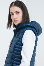 Geo Norway Geo Norway, Annecy kapucnis mellény oldalzsebekkel, Tengerészkék, XL (ANNECY-VEST-HOOD-EO-NEW-LADY-096-NAVY-XL)