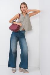 Max&Co Max&Co, Bő fazonú pamutmellény, Púderzöld, 42 (2526166061200-002-42)