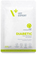 VetExpert VETEXPERT Diabetic Cat - nedves állatorvosi táplálék macskáknak, 100 g