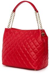  Paloma, természetes bőrből készült, női táska, piros