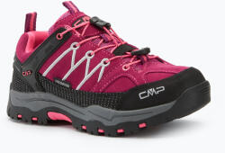 CMP gyermek túrabakancs Rigel Low Wp bogyó / rózsaszín fluo