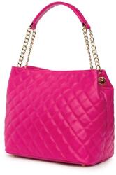  Paloma, természetes bőrből készült, női táska, fukszia