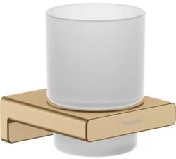 Hansgrohe AddStoris fogkefe tartó pohár, szálcsiszolt bronz (HG-41749140)