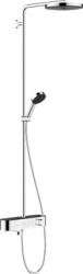 Hansgrohe Pulsify S 260 Showerpipe zuhanyszett 1jet, kádtermosztáttal és ShowerTablet 400 króm (HG-24230000)