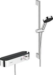Hansgrohe Pulsify Select Relaxation 105 zuhanyrendszer 3 jet, kézizuhannyal termosztáttal, 65 cm-es zuhanyruddal, króm (HG-24260000)