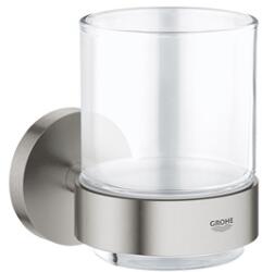 Grohe Essentials kristálypohár, tatókonzollal (GR-40447DC1)