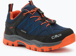 CMP gyerek túrabakancs Rigel Low Wp b. blue / arancio
