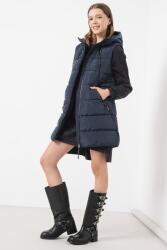 QS QS, Kapucnis steppelt mellény, Tengerészkék, XS (2148351-5883-XS)