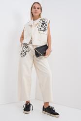 Max&Co Max&Co, Bő fazonú pamutmellény foltzsebbel, Világosbézs, 38 (2526286012200-001-38)