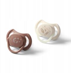 Canpol BabyOno Játszócumi Szimmetrikus Szilikon Dupla Sweet Dreams 18 Hó Felett 1669/03 (ON-2460) (ON-2460)